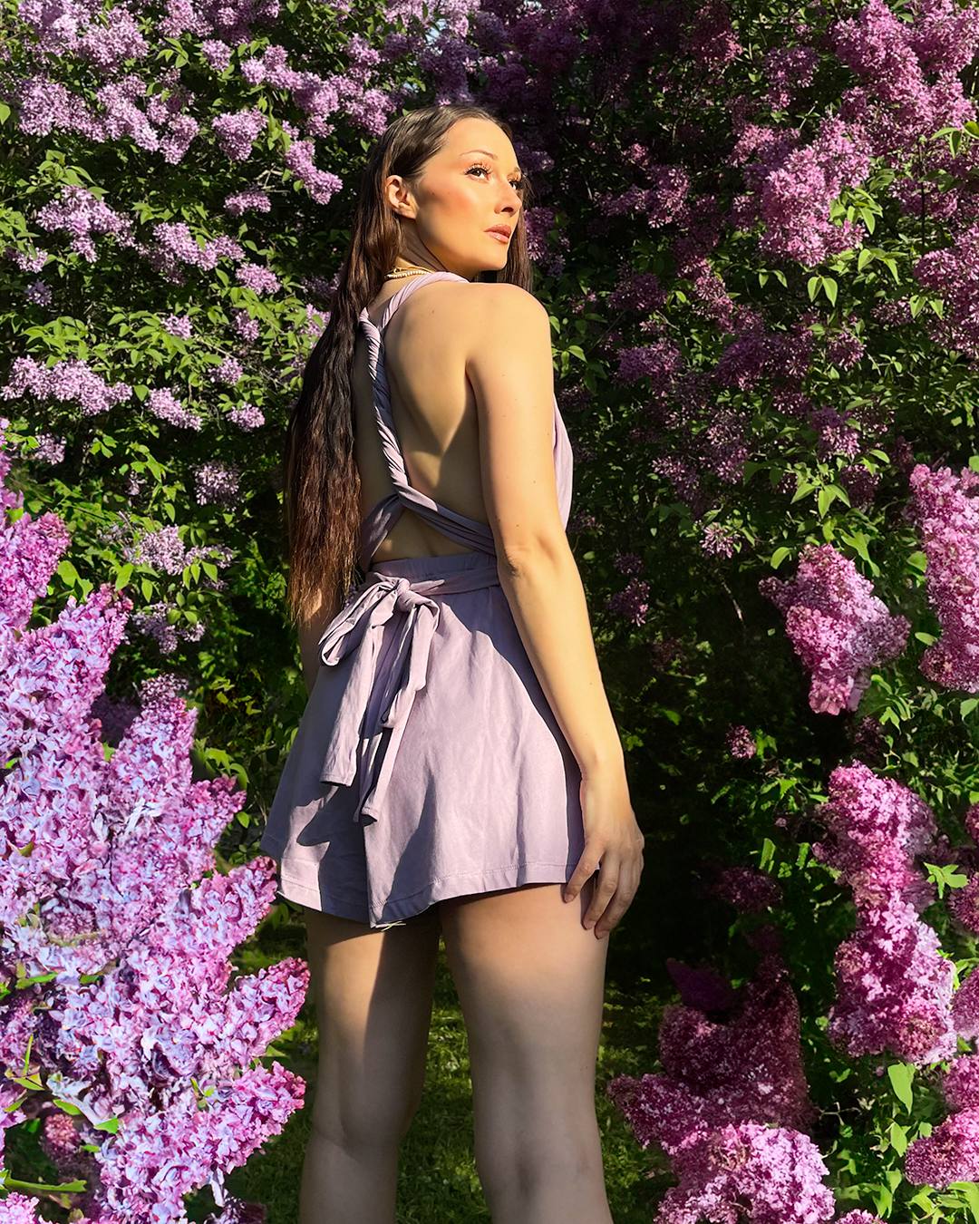 Venus Playsuit Lilac
